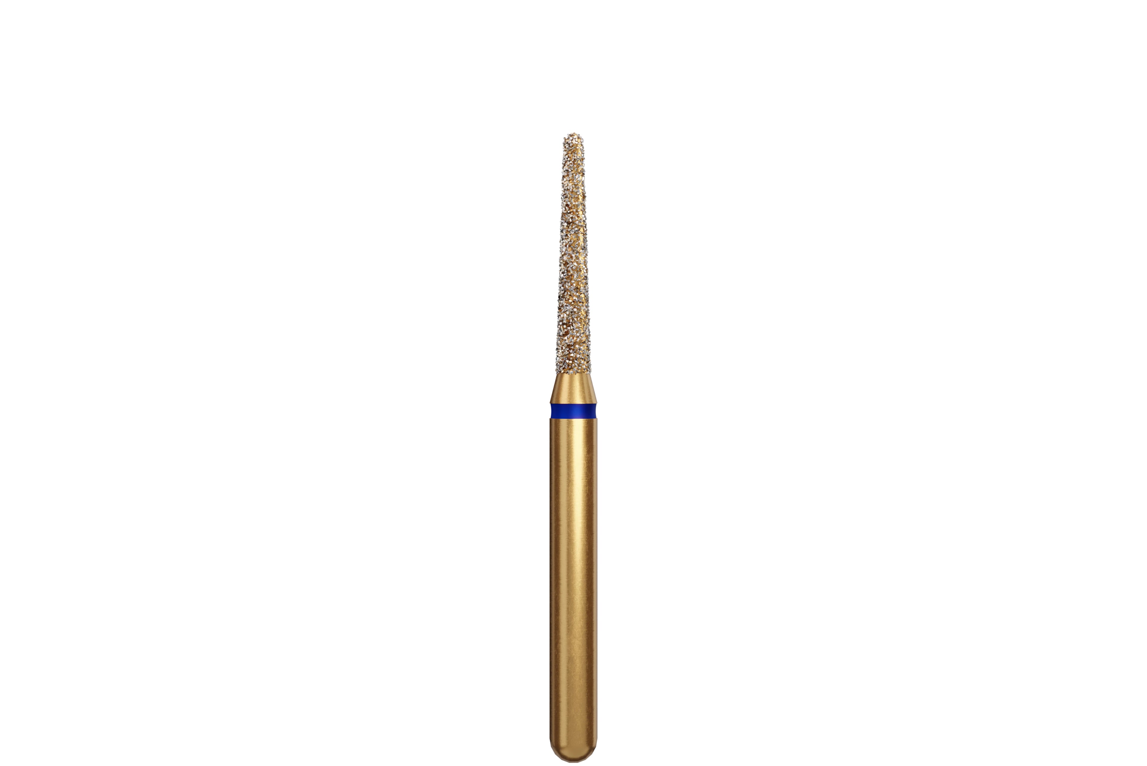 Alpen Multilayer Diamond Bur, FG, Round End Taper, #856-014, Medium, Blue, 1.4 mm Head, 5/Pk, 60032283