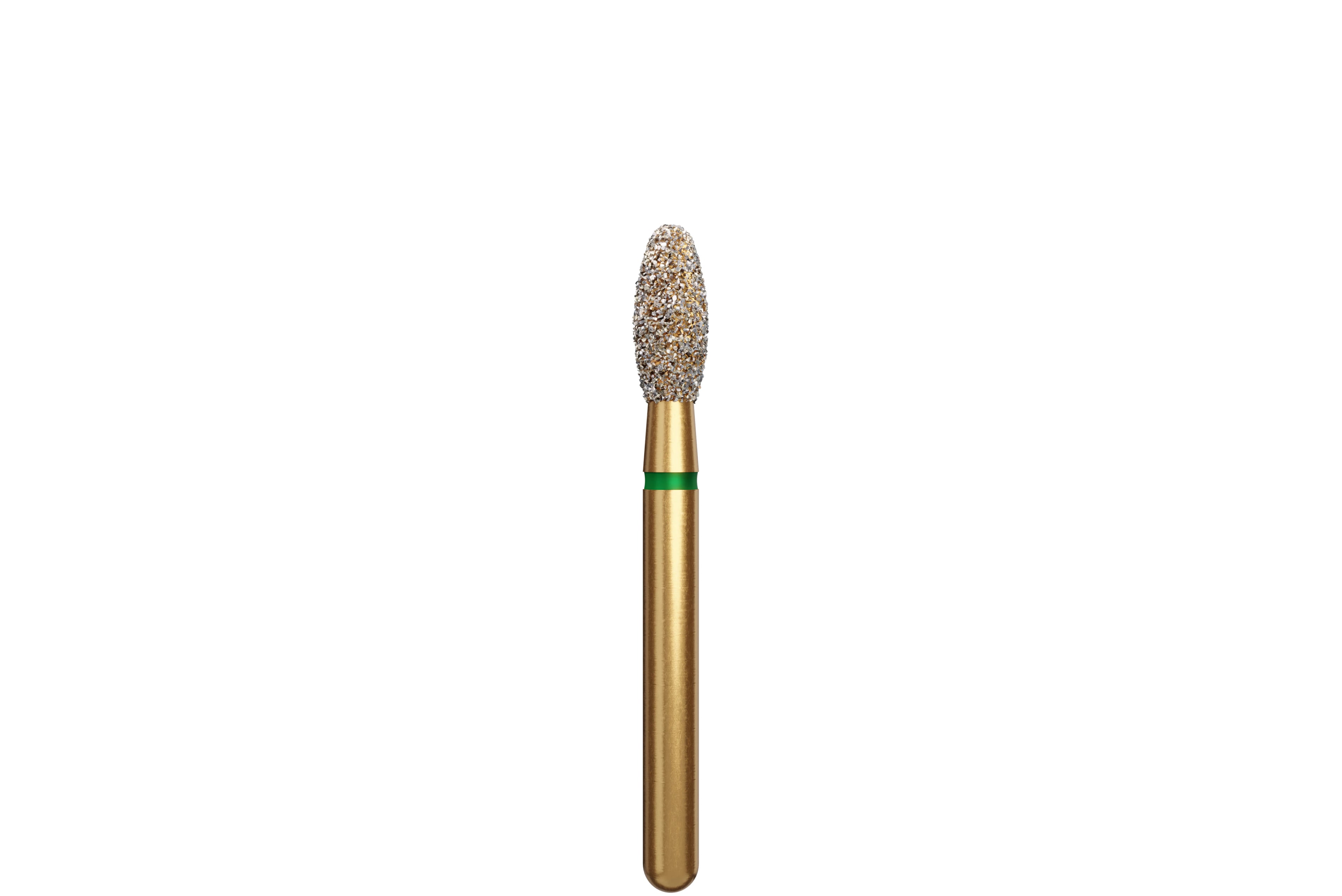 Alpen Multilayer Diamond Bur, FG, Egg/Football, # 379, 2.3 mm, Super Coarse, Black, 5/Pk, 379-023SC