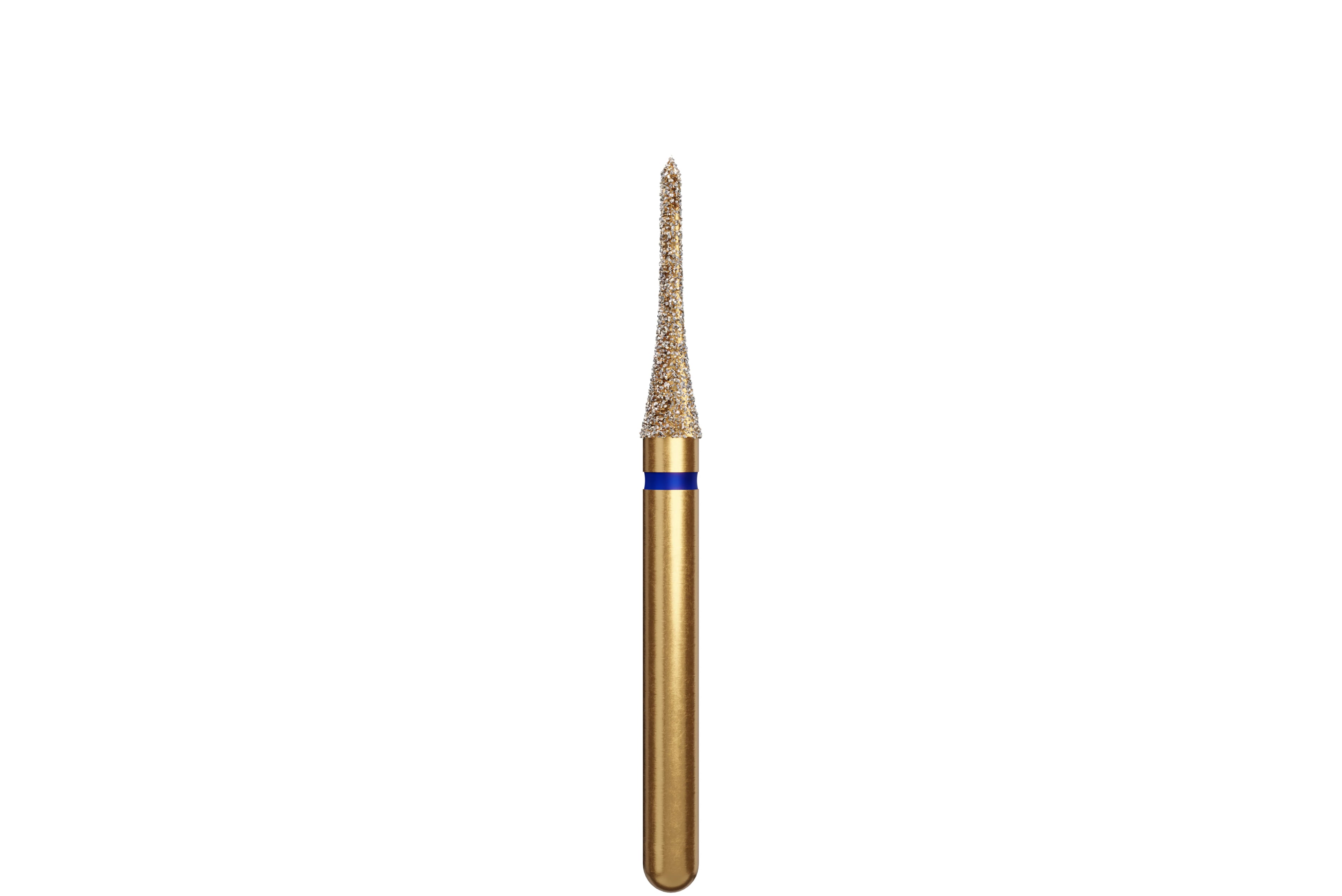 Coltene Alpen Multi-Use Multilayer Diamond Bur, FG, Medium Grit, Interproximal, #392-018, 1.8 mm Head Diameter, 8 mm Head Length, 5/Pkg