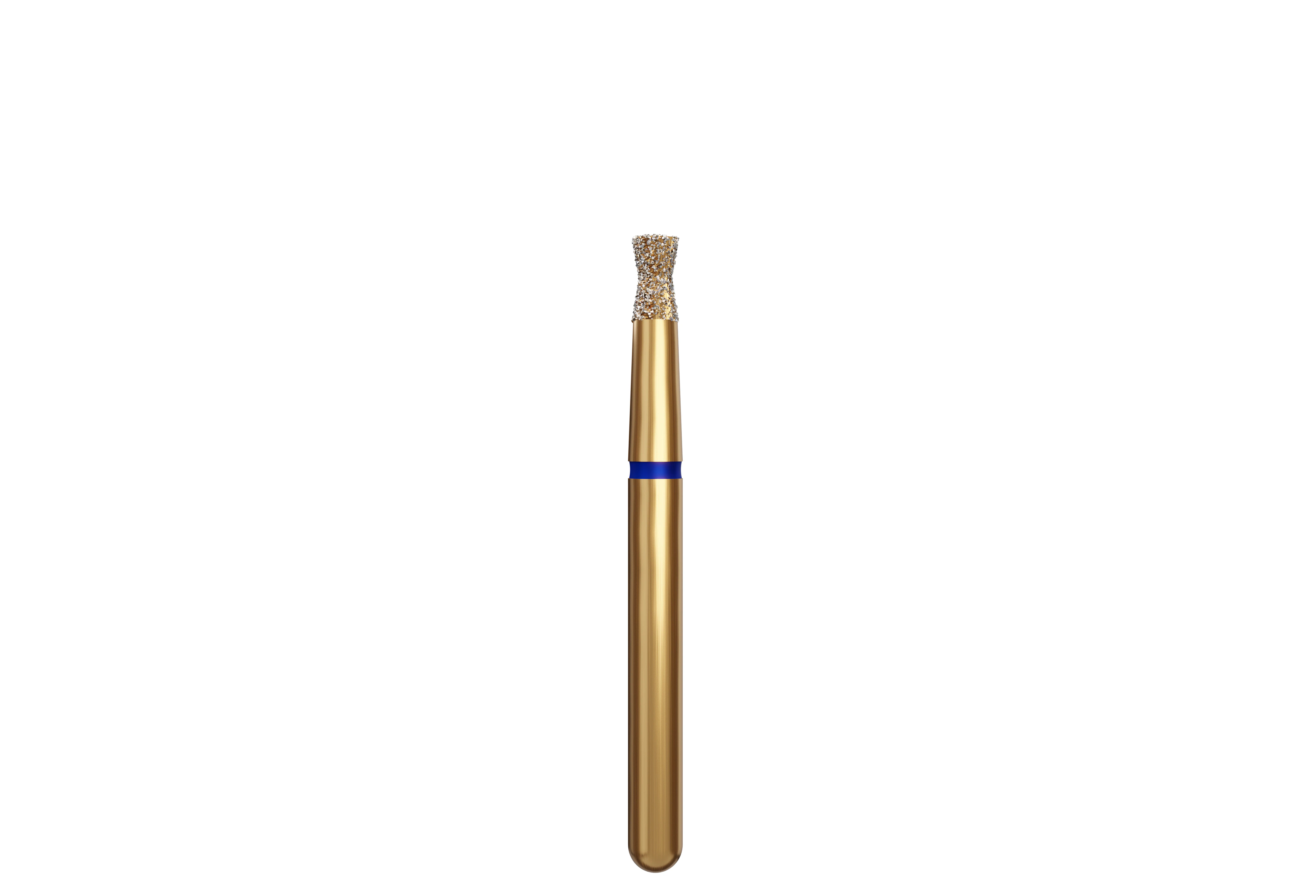 Coltene Alpen Multi-Use Multilayer Diamond Bur, FG, Medium, Inverted Cone with Collar, #806-016, 1.6 mm Head Diameter, 2.5 mm Head Length, 5/Pkg