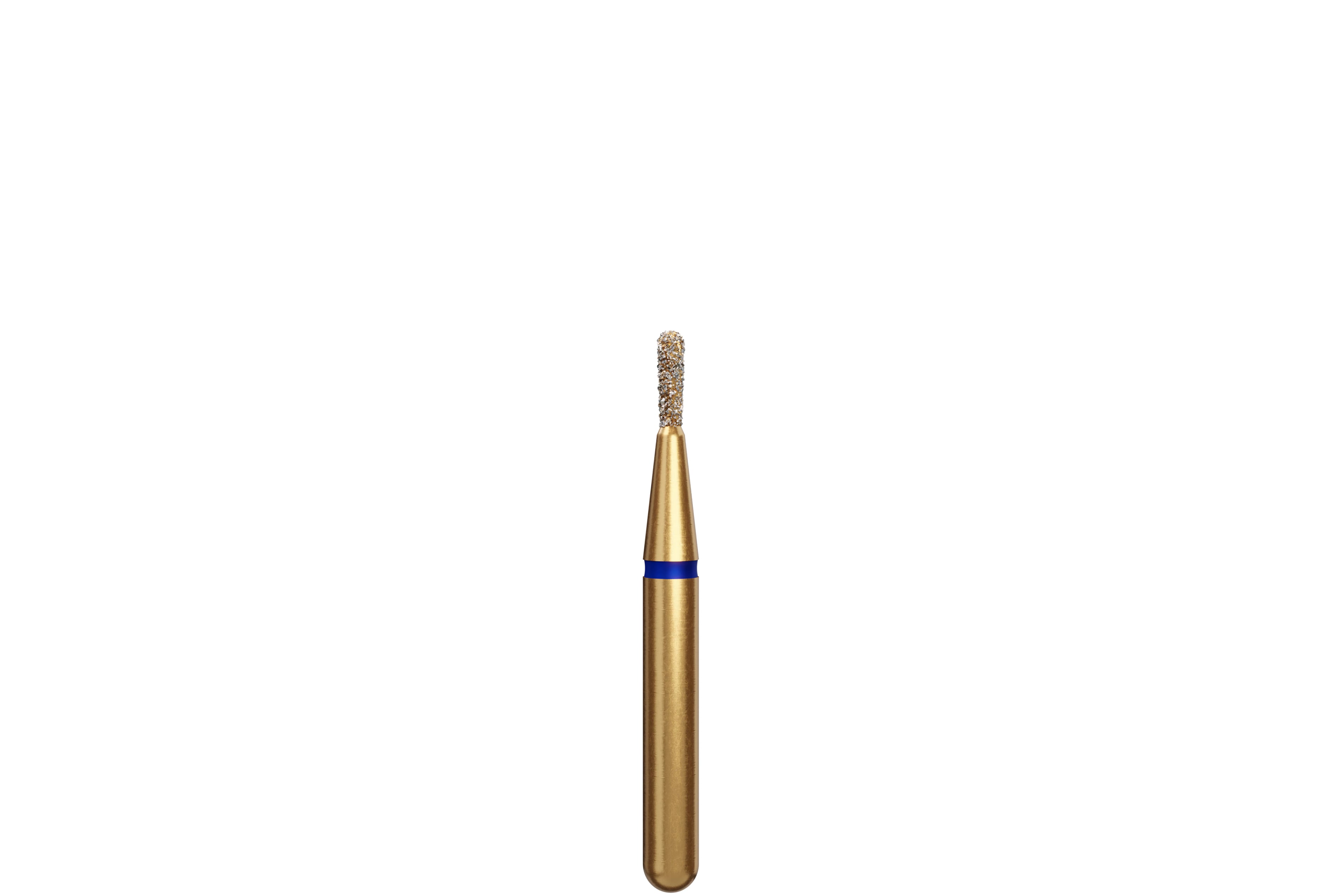 Coltene Alpen Multi-Use Multilayer Diamond Bur, FG Short Shank, Medium Grit, Pear Shape, #830-010, 2.7 mm Head Length, 5/Pkg