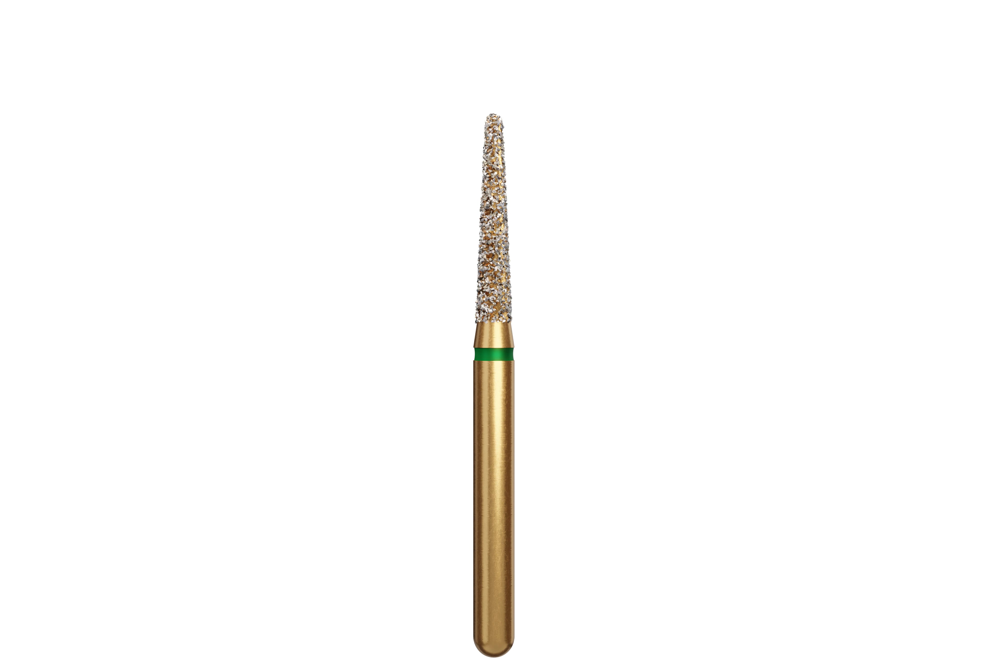 Coltene Alpen Multi-Use Multilayer Diamond Bur, FG, Coarse, Round End Taper, #856-016 (8.0), 5/Pkg