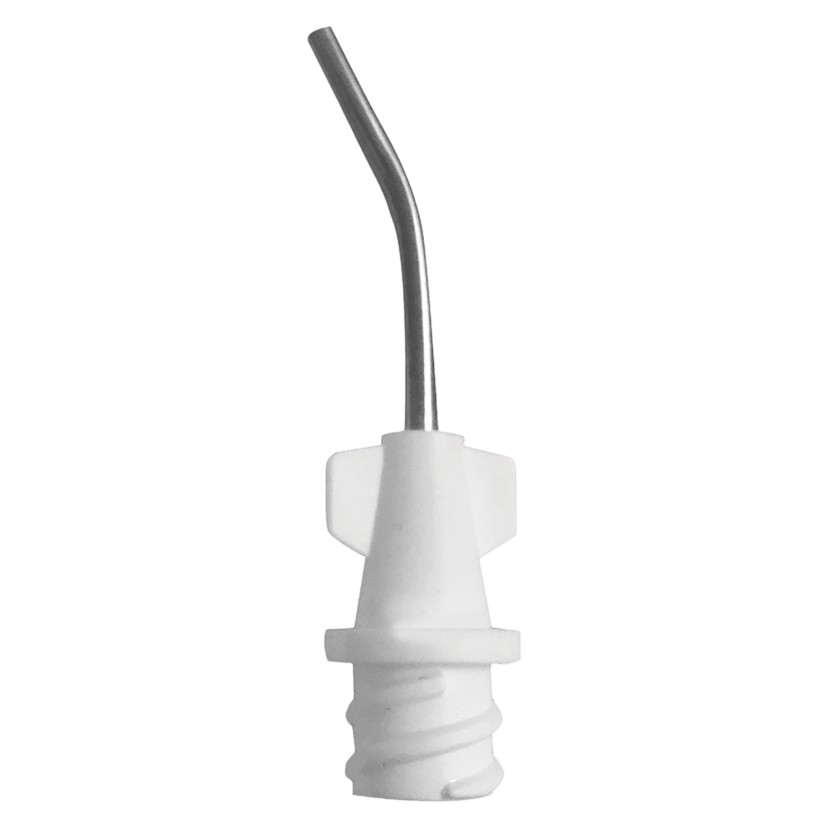 Centrix NoMIX Luer-Lock Syringe Tips, 16ga, White, 30/Pack, 640002
