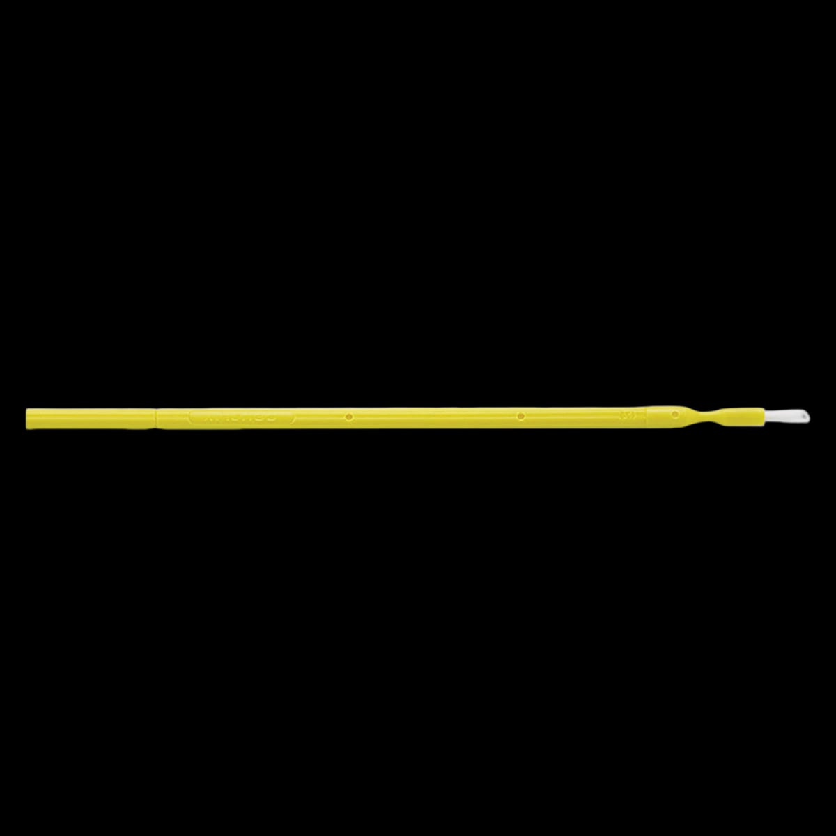 Benda® Brush Mini Single-Ended Disposable Applicators, Fine Point, Yellow, Big Box of 576, 370603