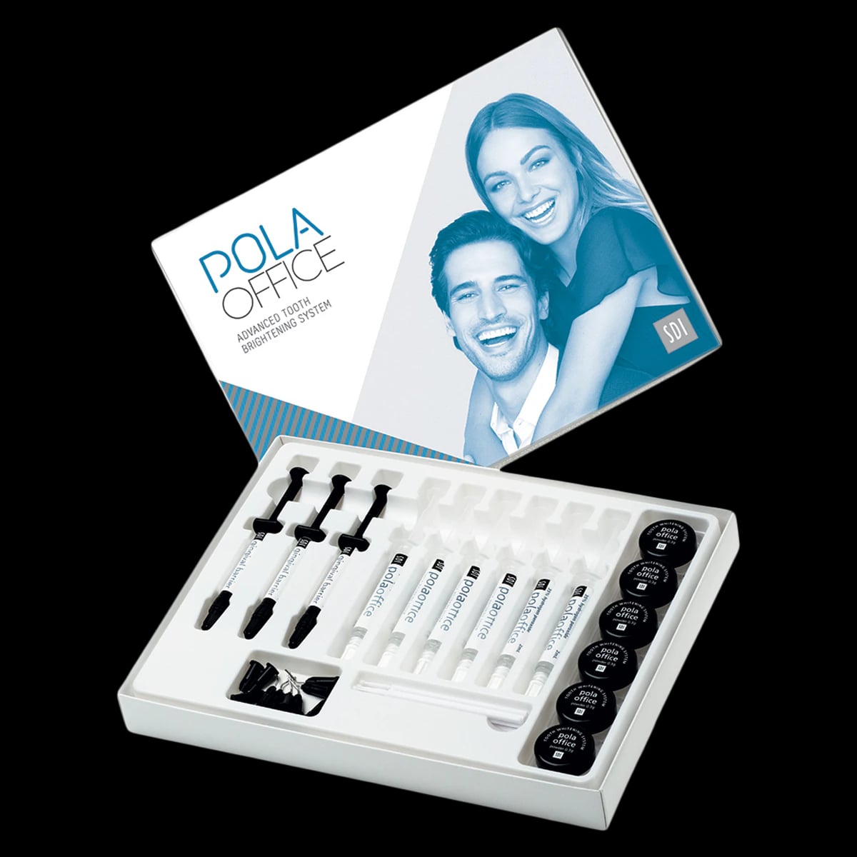 Pola Office In-Office Tooth Whitening System, 35% Hydrogen Peroxide, 3-Patient Kit, 7700015