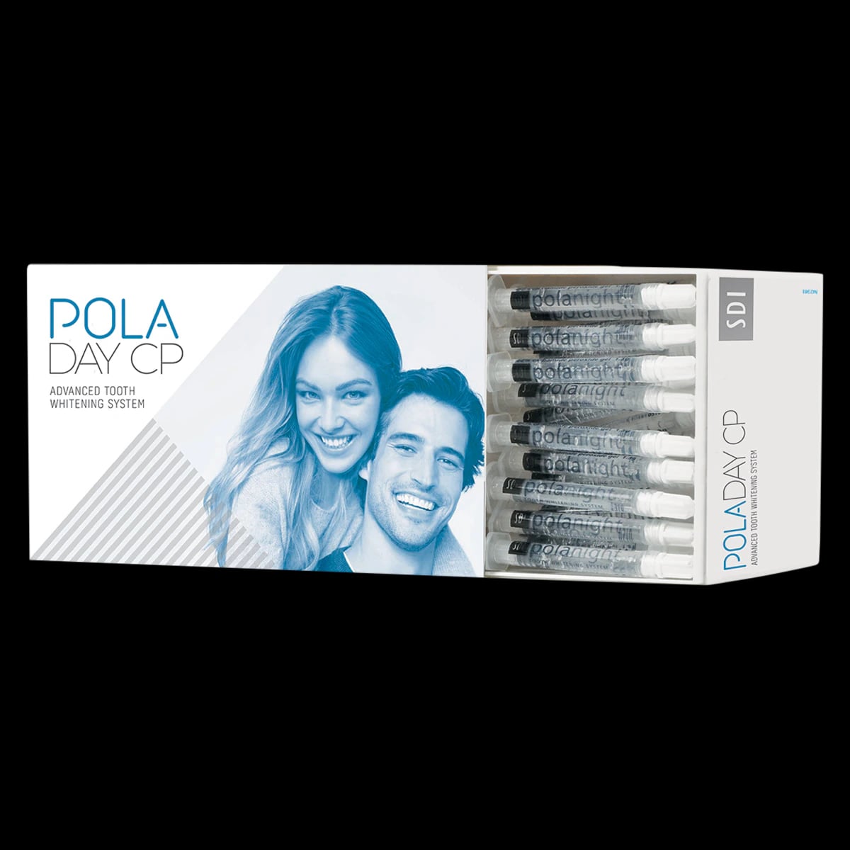 Pola Day CP Take-Home Tooth Whitening System, 35% Carbamide Peroxide, Spearmint, 1.3 g Syringe Bulk Kit, 50/Pk, 7700325