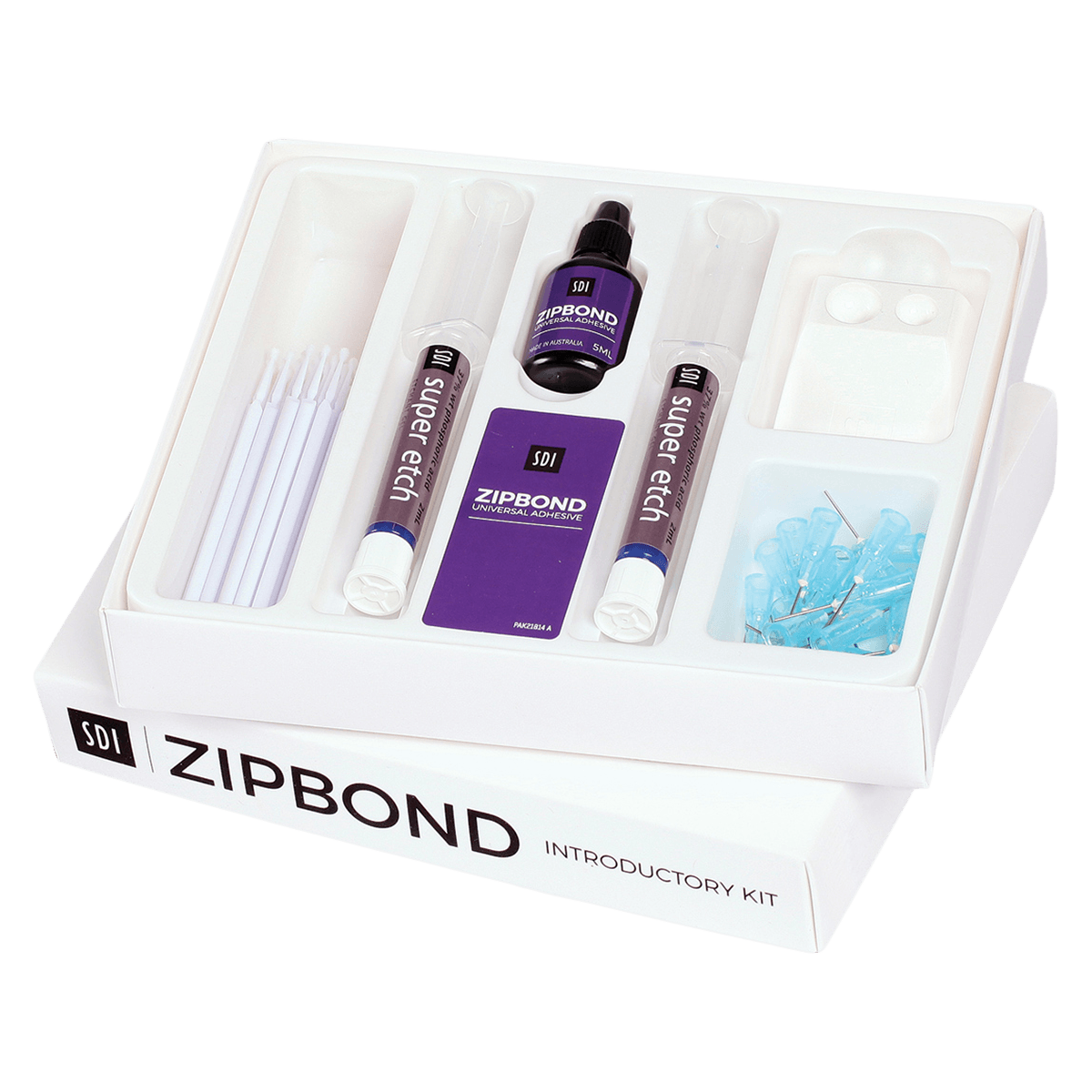 Zipbond Universal Adhesive Introductory Kit, 5 mL Bottle, #8100500