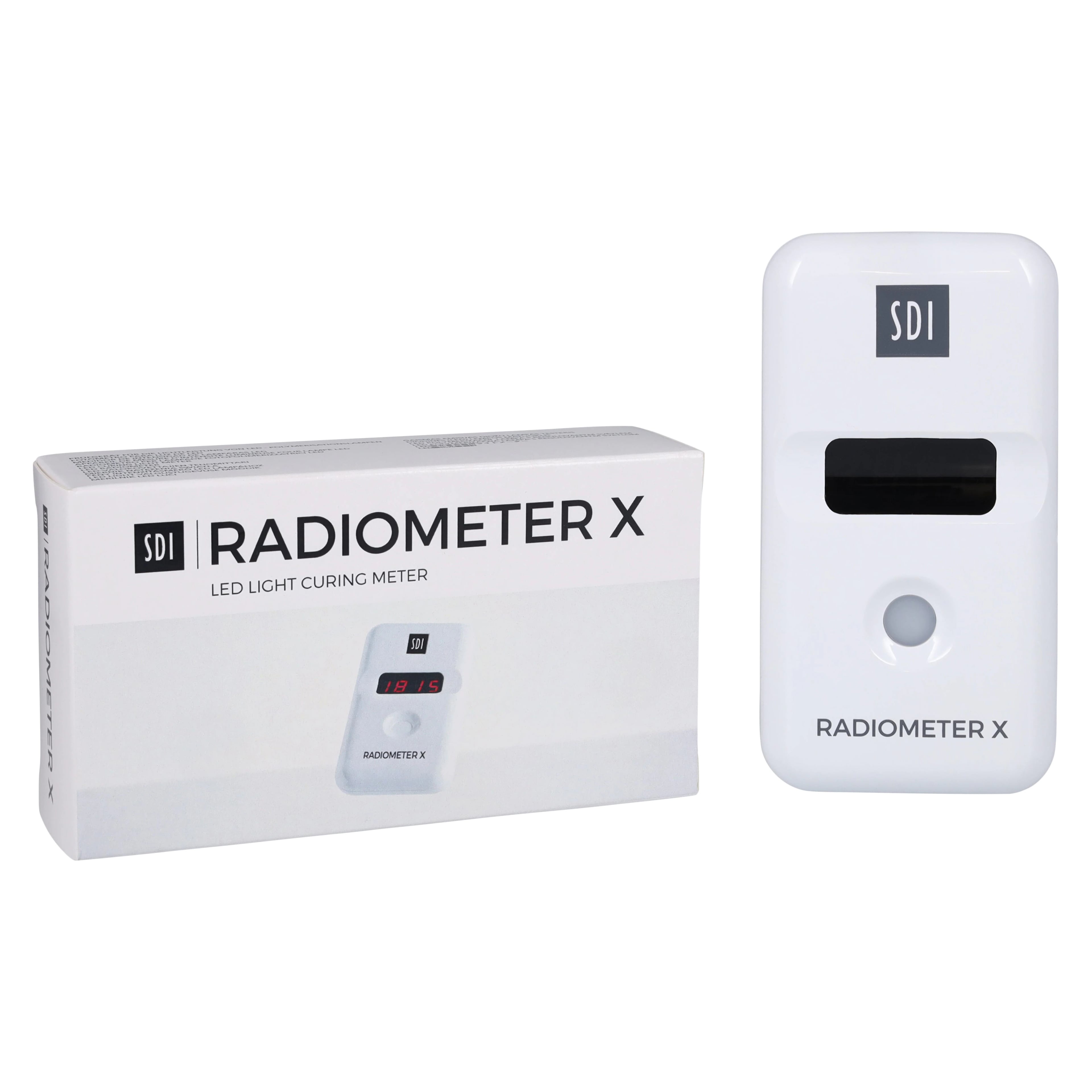 SDI Radiometer X LED Light Curing Meter, 300-3,000 mW/cm2, 9V Battery, 5600029