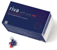 Riva Self Cure Glass Ionomer Restorative Capsules, Assorted Regular Set, 50/Bx, SDI-8610000