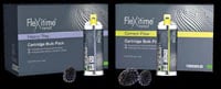 Flexitime Xtreme 2 VPS Impression Material, Correct Flow, 50 mL Cartridges, Bulk Pack of 12 with 36 Mixing Tips, 66050335