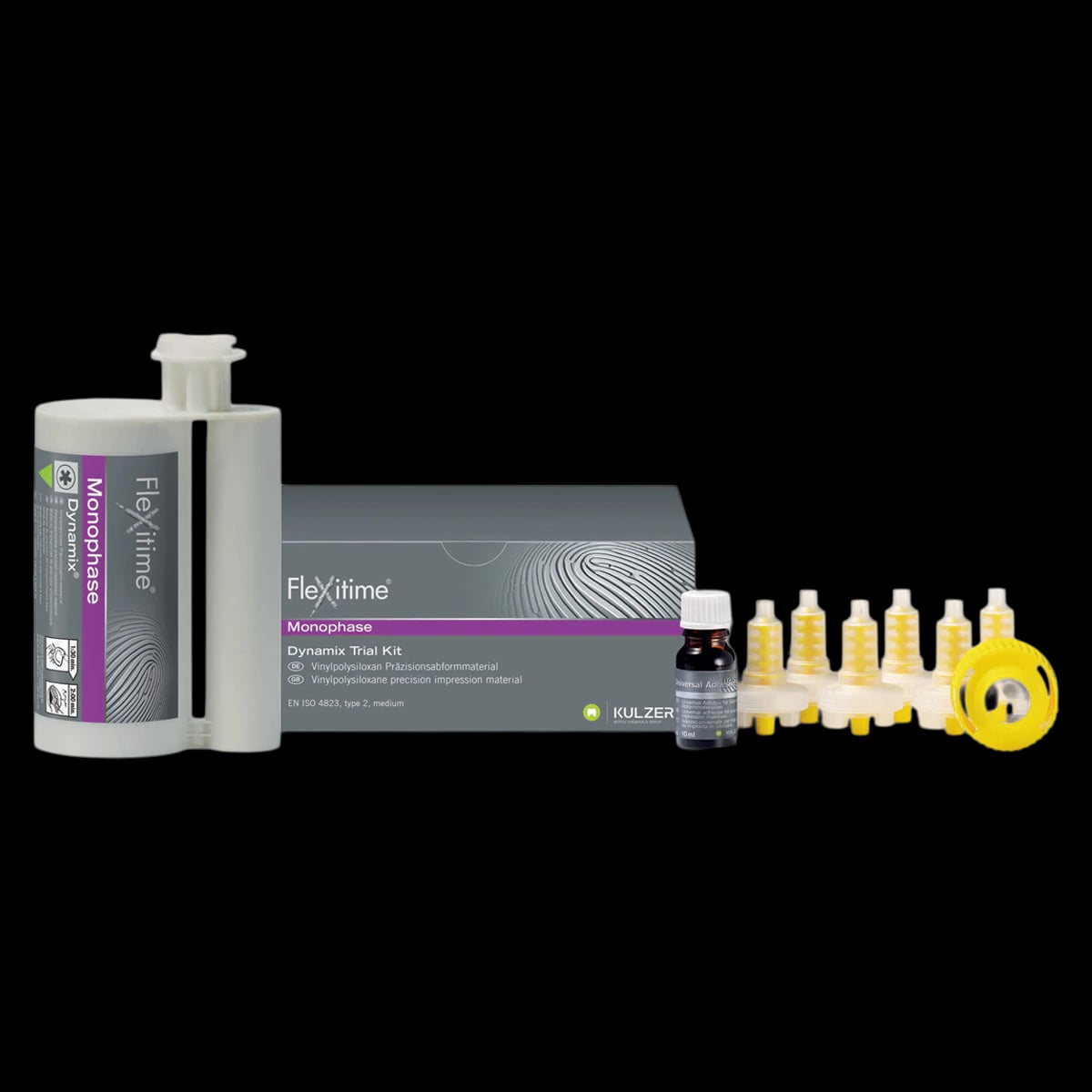 Flexitime Dynamix Monophase VPS Impression Material Trial Kit, 380 mL Cartridge, 66035989