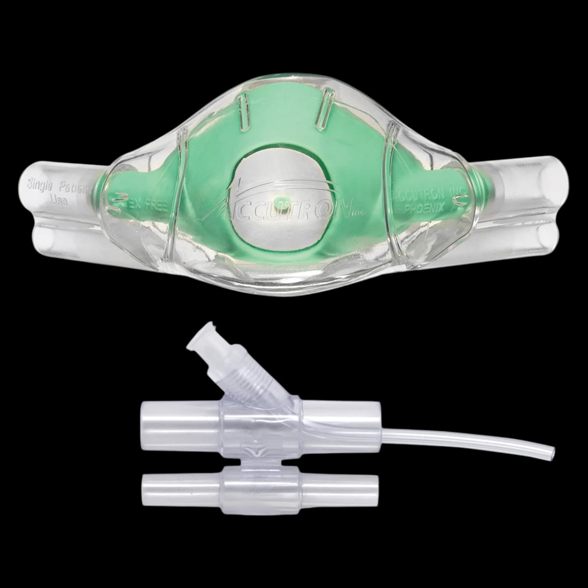 ClearView Nasal Mask and Capnography Bundle, Large Adult, Fresh Mint, 12/Pk, 33034-16-CAP