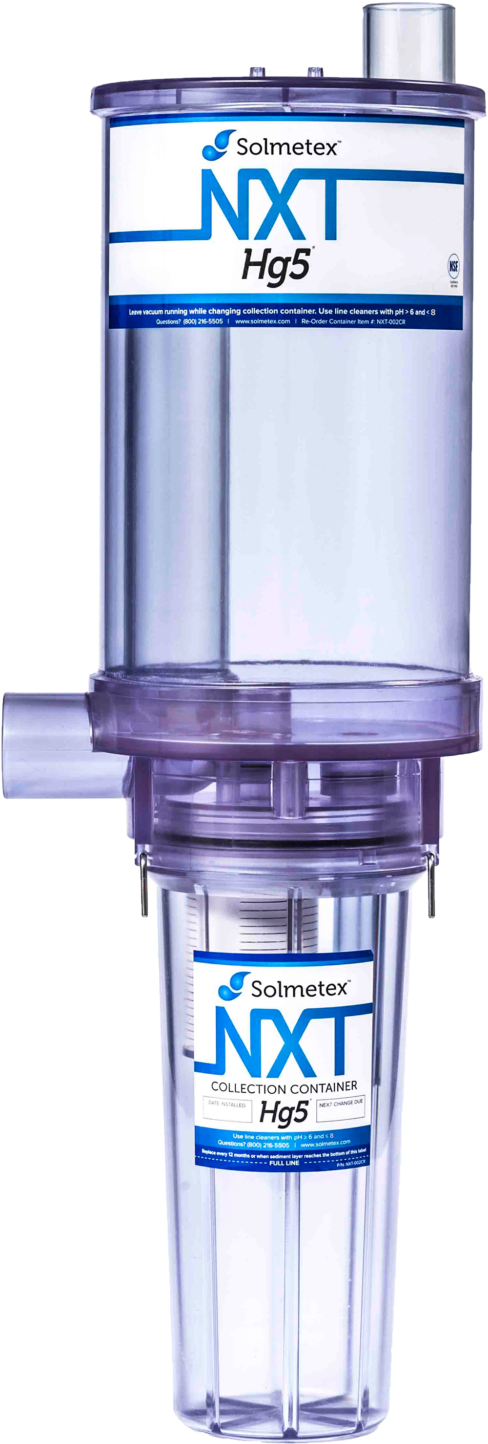 Solmetex NXT Hg5 Amalgam Separator, 1-10 Operatories, 30"H x 11"W x 8"D, NXT-HG5-001