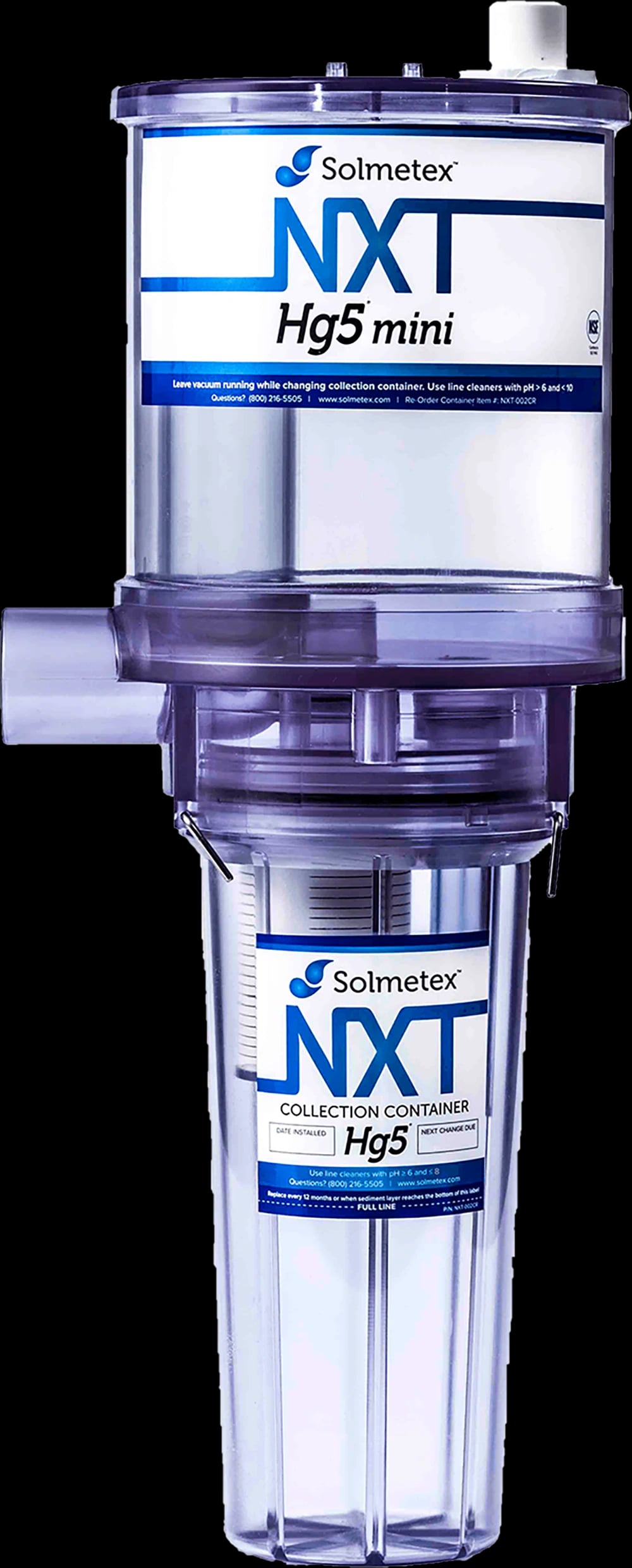 Solmetex NXT Hg5 Mini Amalgam Separator, 1-4 Chairs, NXT-HG5-MINI