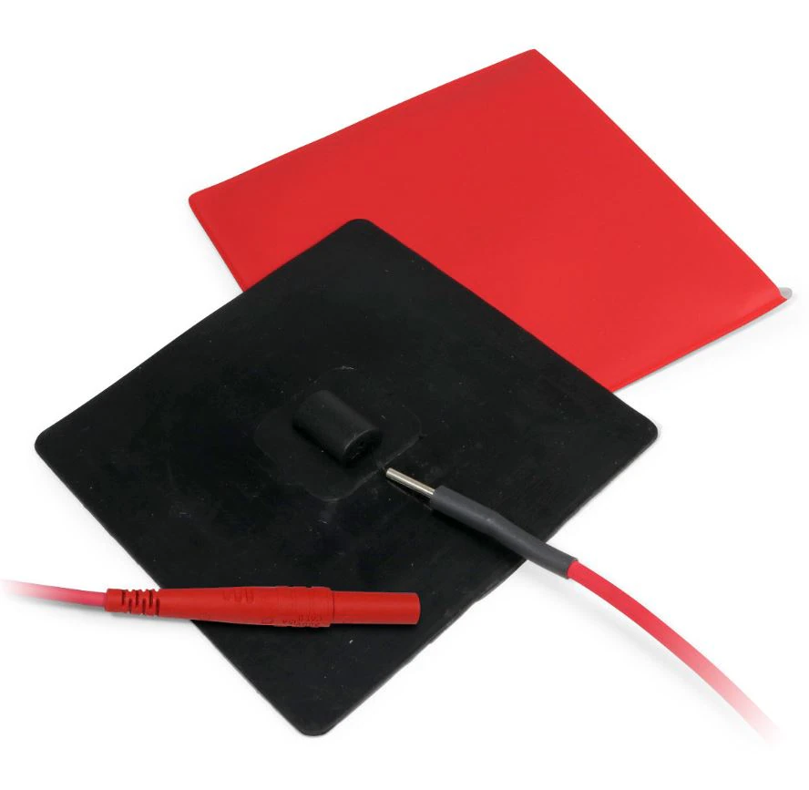 Parkell Original Indifferent Plate & Red Cable for Sensimatic 600SE Electrosurge Unit, D601