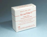 AccuFilm I Single-Sided Articulating Film, Pre-Cut Strips, Red, 21 Microns, 3-1/2" x 7/8", 280/Pk, S015