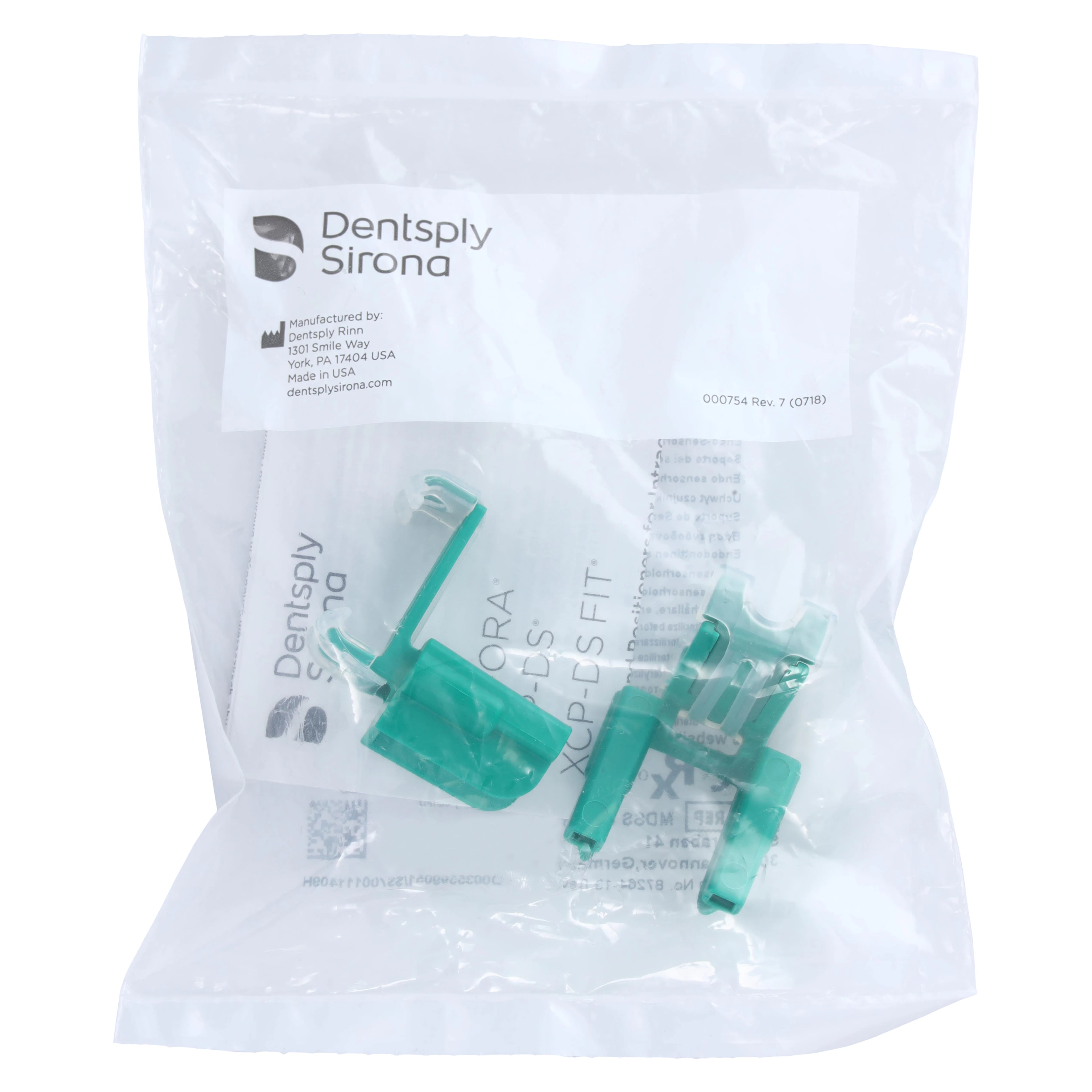 XCP-DS FIT Endodontic Biteblock Refill, Green, 2/Pkg, 559905