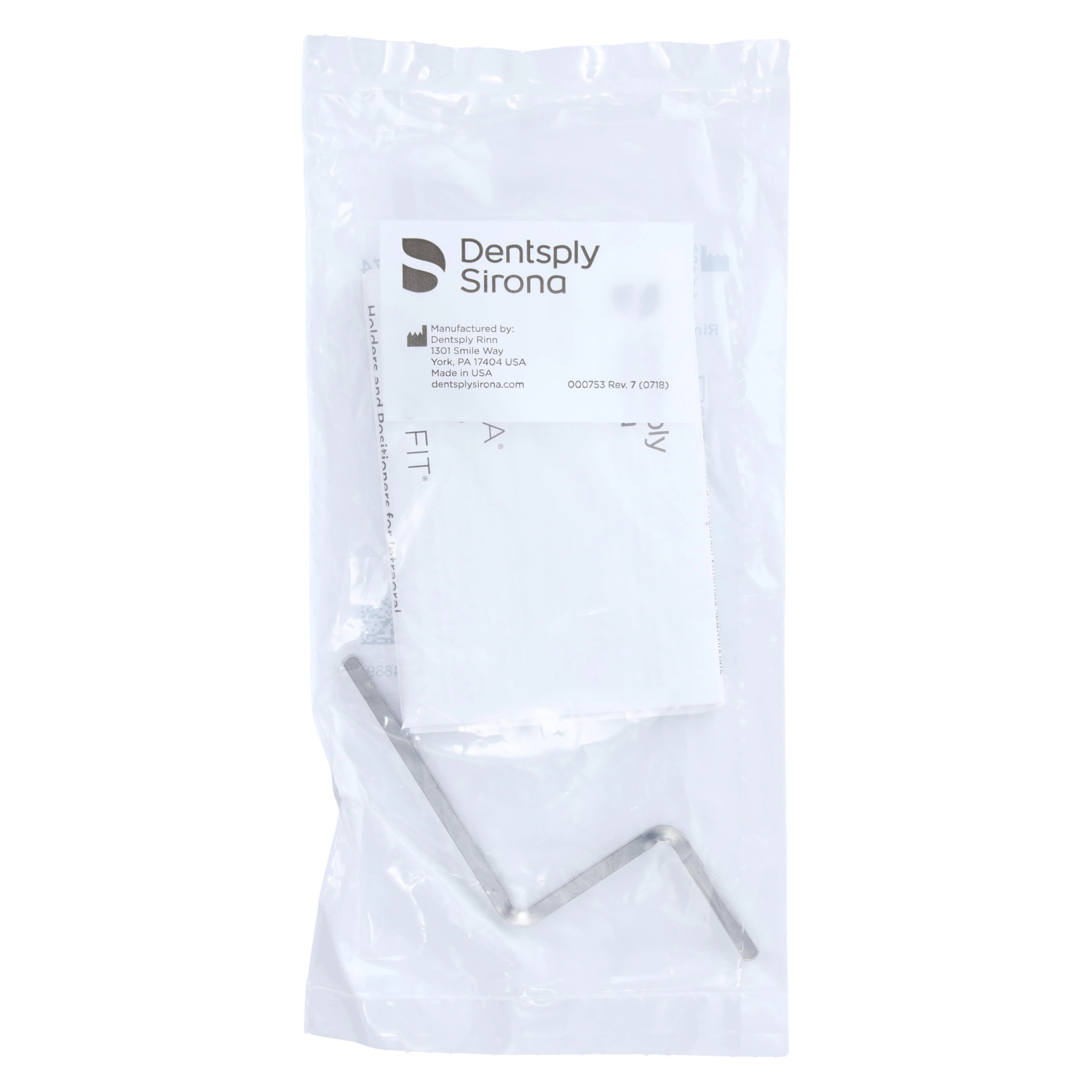 Dentsply Sirona XCP Short Indicator Arm - Endo, Green, 54-0874