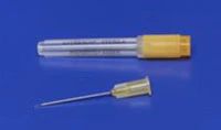 Monoject Endodontic Irrigation Needles, 27 Gauge x 1-1/4", Yellow, Luer Lock, 25/Pkg, 8881471273