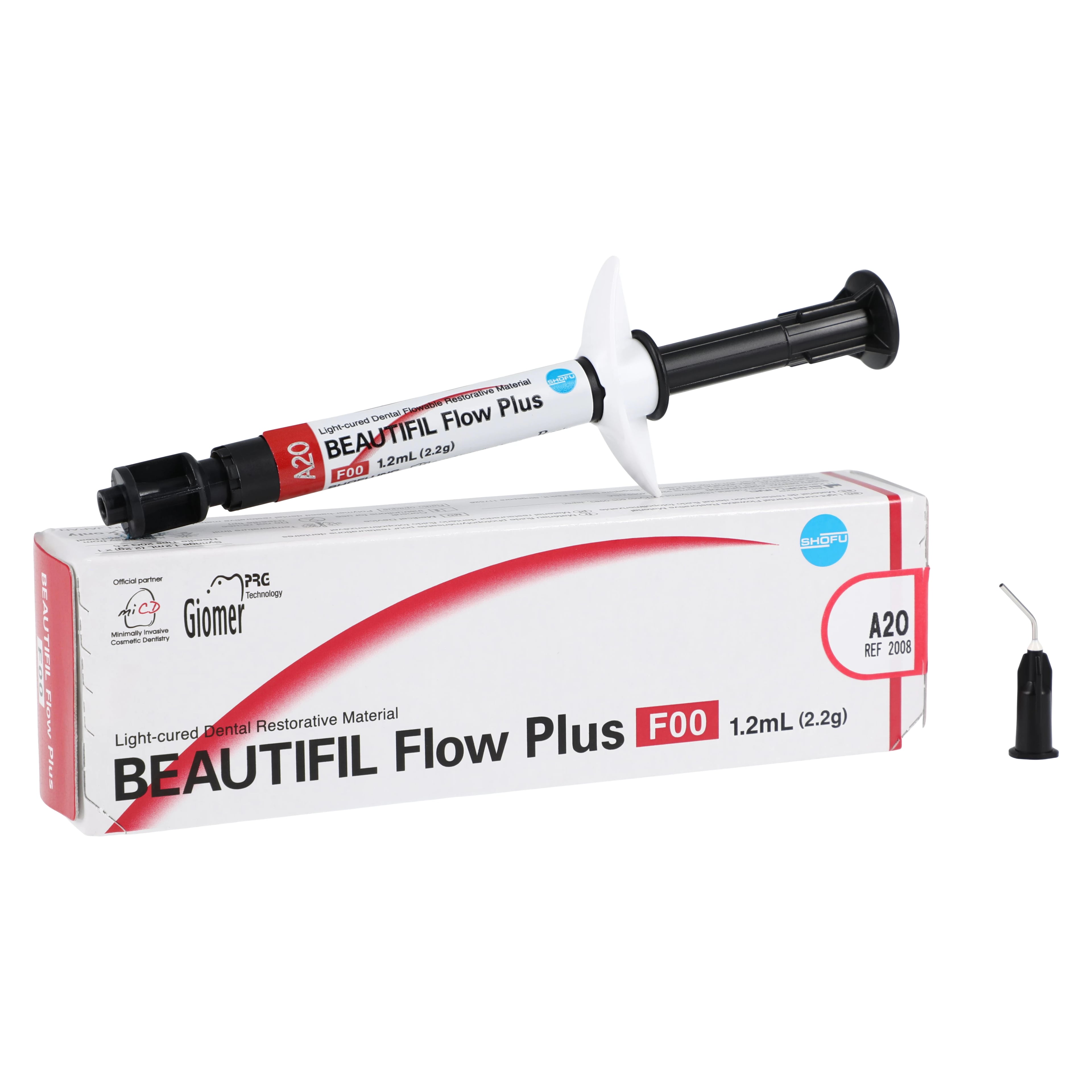 Beautifil Flow Plus Hybrid Composite, Light-Cure, Syringe Refill, F00 Zero Flow, 2.2 g, A2O, 1/Pk, 2008