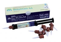 BeautiCem SA Self-Adhesive Dual-Cure Resin Cement, Automix Syringe Kit, 5 ml, Clear, 1/Pk, 3213