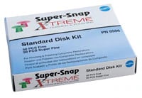 Super-Snap X-Treme Polishing Disks, Standard Kit, 12 mm, Fine/Super-Fine, 100/Pk, 0506