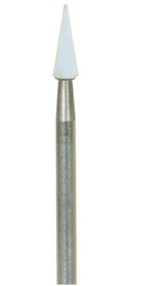 Shofu Dura-White Stones, FG, CN1 Pointed Cone, #024, White, 12/Pk, 0241