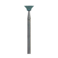 Shofu Dura-Green Stones, HP Handpiece, Inverted Cone IC5, ISO #070, Silicon Carbide, 72/Pk, HG18
