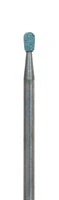 Shofu Dura-Green Stones, HP (Straight Handpiece), Round RD2, ISO #024, Green, Silicon Carbide, 12/Pk, 0033