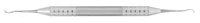 A. Titan 440A Stainless Steel 204SD Double-Ended Scaler, Contra Angle, #6 Life Steel Handle, 1/Pk