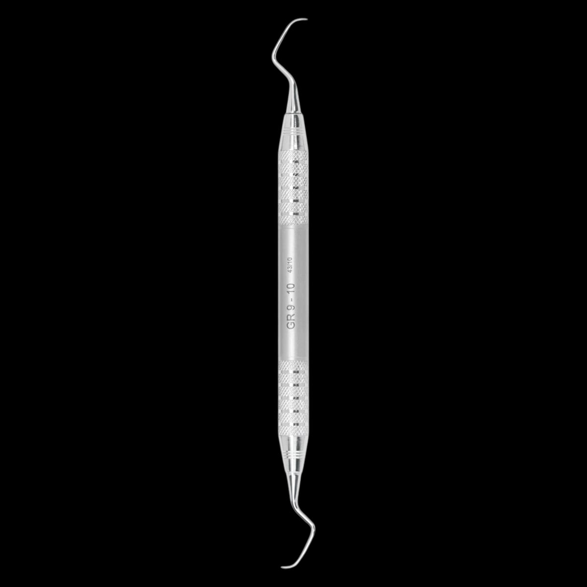 A. Titan Instruments Gracey 9/10 Curette, Double End, Life Steel Handle, Long, 3 mm, 1 Each