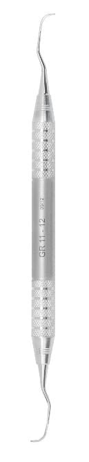 A. Titan Instruments Gracey 11/12 Curette, Short, Stainless Steel, 1 Each