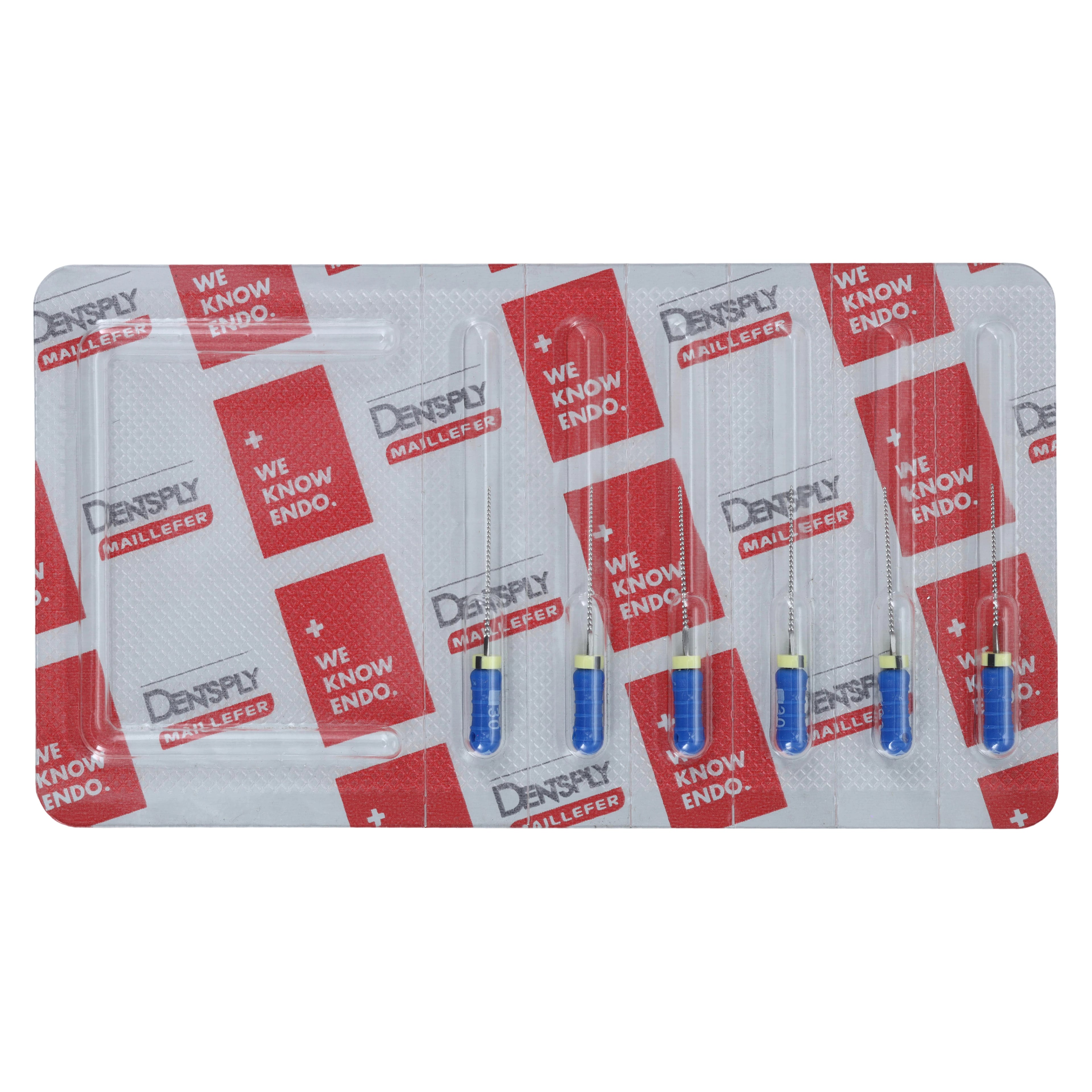 READYSTEEL FlexoFile #30, 21mm, Blue, Sterile, Pack of 6, 6833021