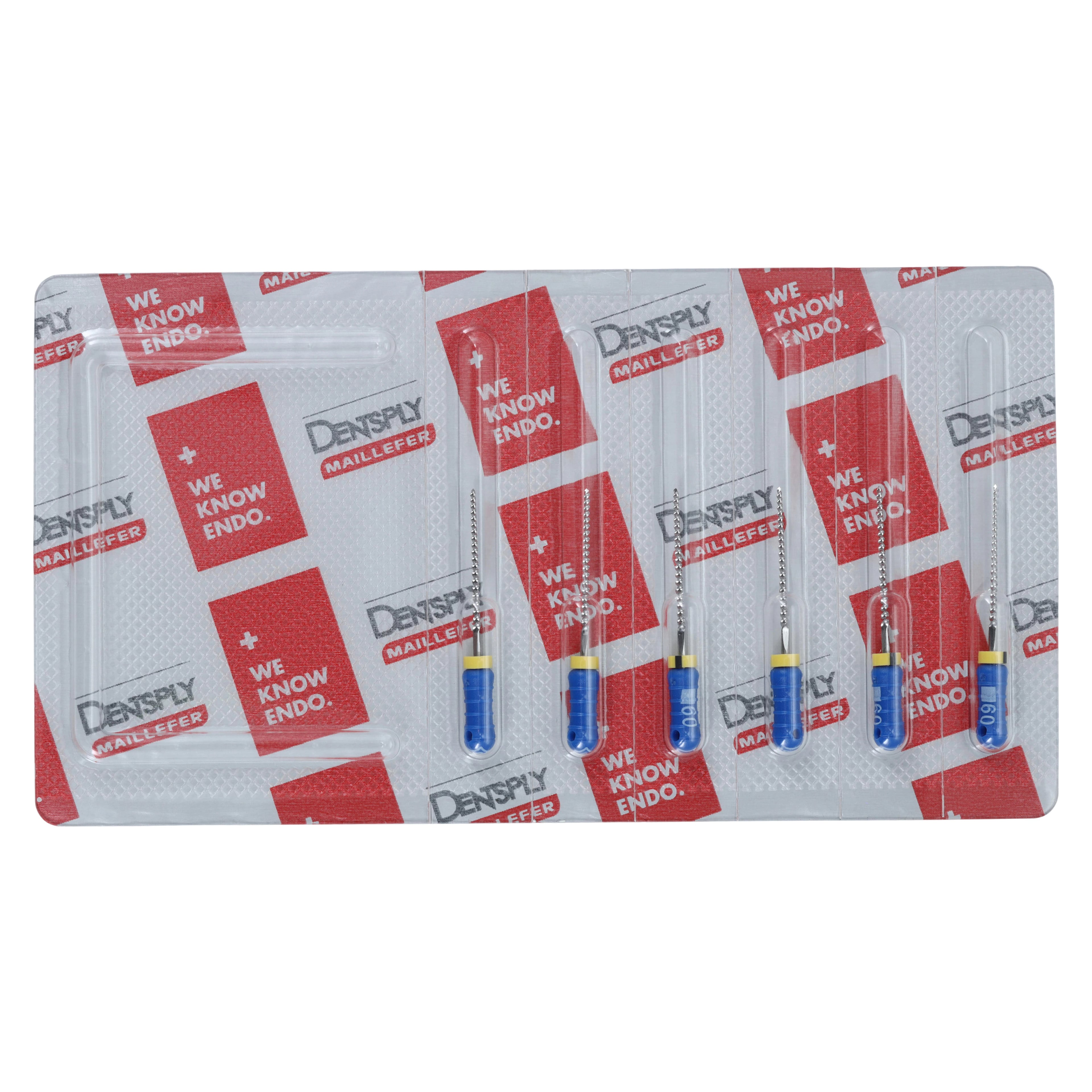 Dentsply Maillefer READYSTEEL FlexoFile #60 (Blue), 21mm, Stainless Steel, Sterile, 6/Pk, 6836021