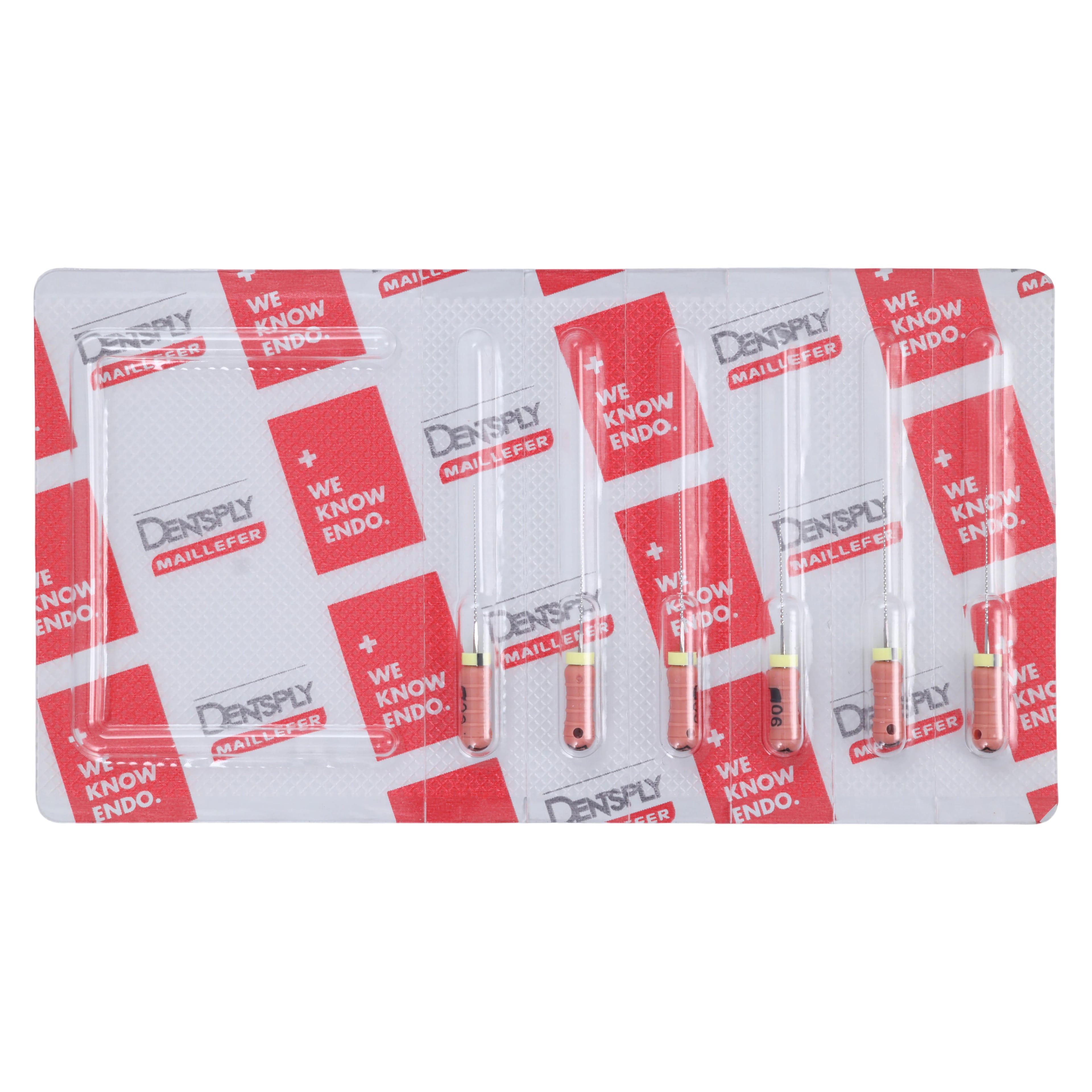 Dentsply Maillefer READYSTEEL K-File, Size #06, 21mm, Sterile, Stainless Steel, 6/Pack, 6840621