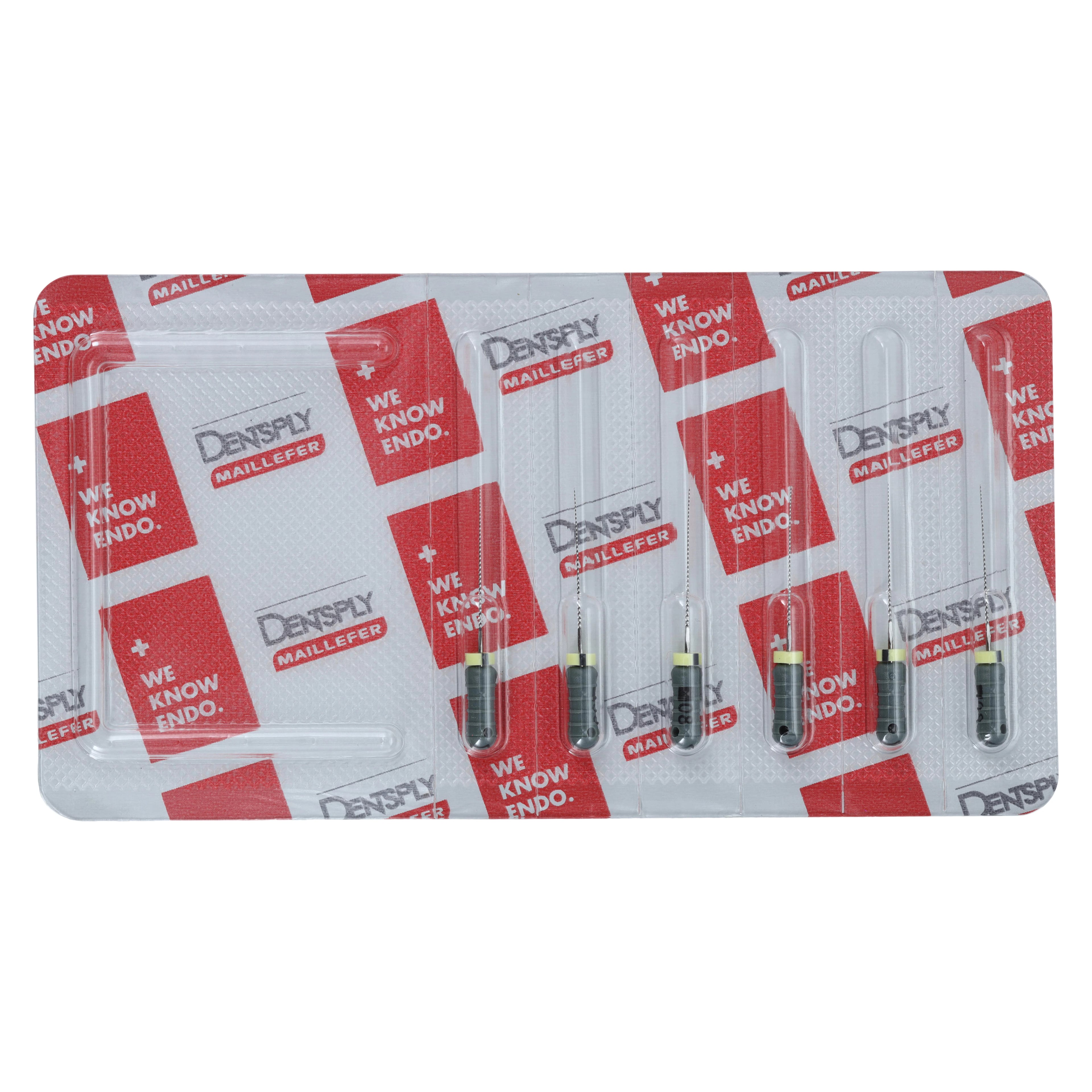 Dentsply Maillefer READYSTEEL K-File, Size #08, 21mm, Gray, Sterile, 6/Pack, 6840821