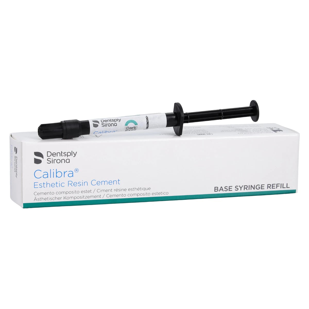 Calibra Esthetic Resin Cement, Base Refill, Dark, 2 g Syringe, 607063