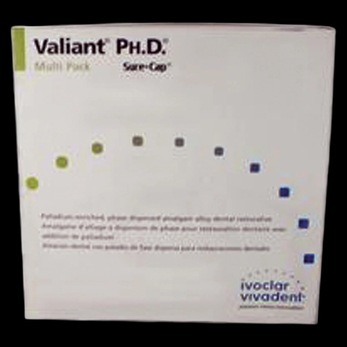 Valiant Ph.D. Sure Cap Amalgam Alloy Capsules, 1 Spill, 400 mg, Regular Set, Blue, 500/Box, NA6050411