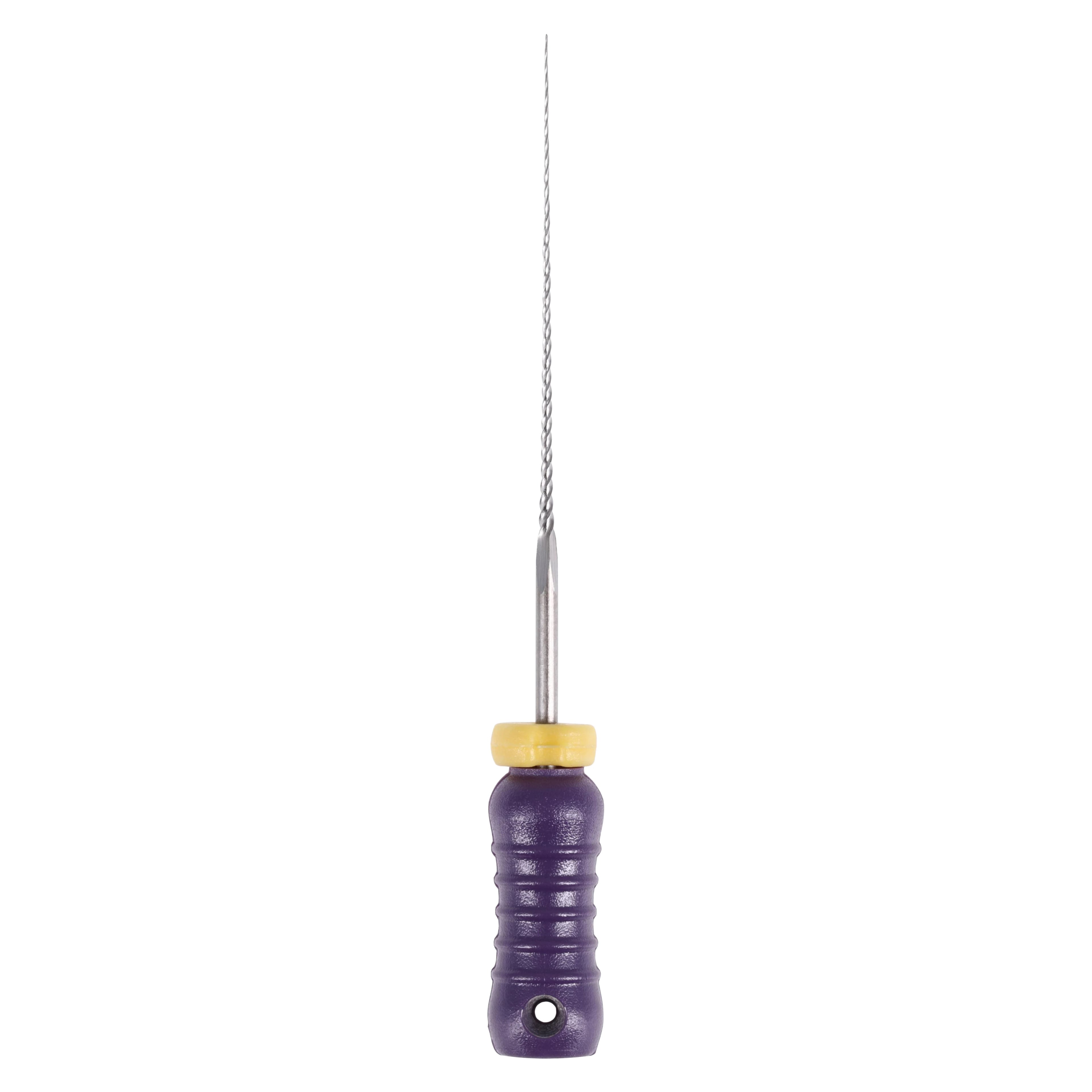 Maillefer C-Files, Stainless Steel, Size #10, 25 mm, Purple, 6/Pk, 670996