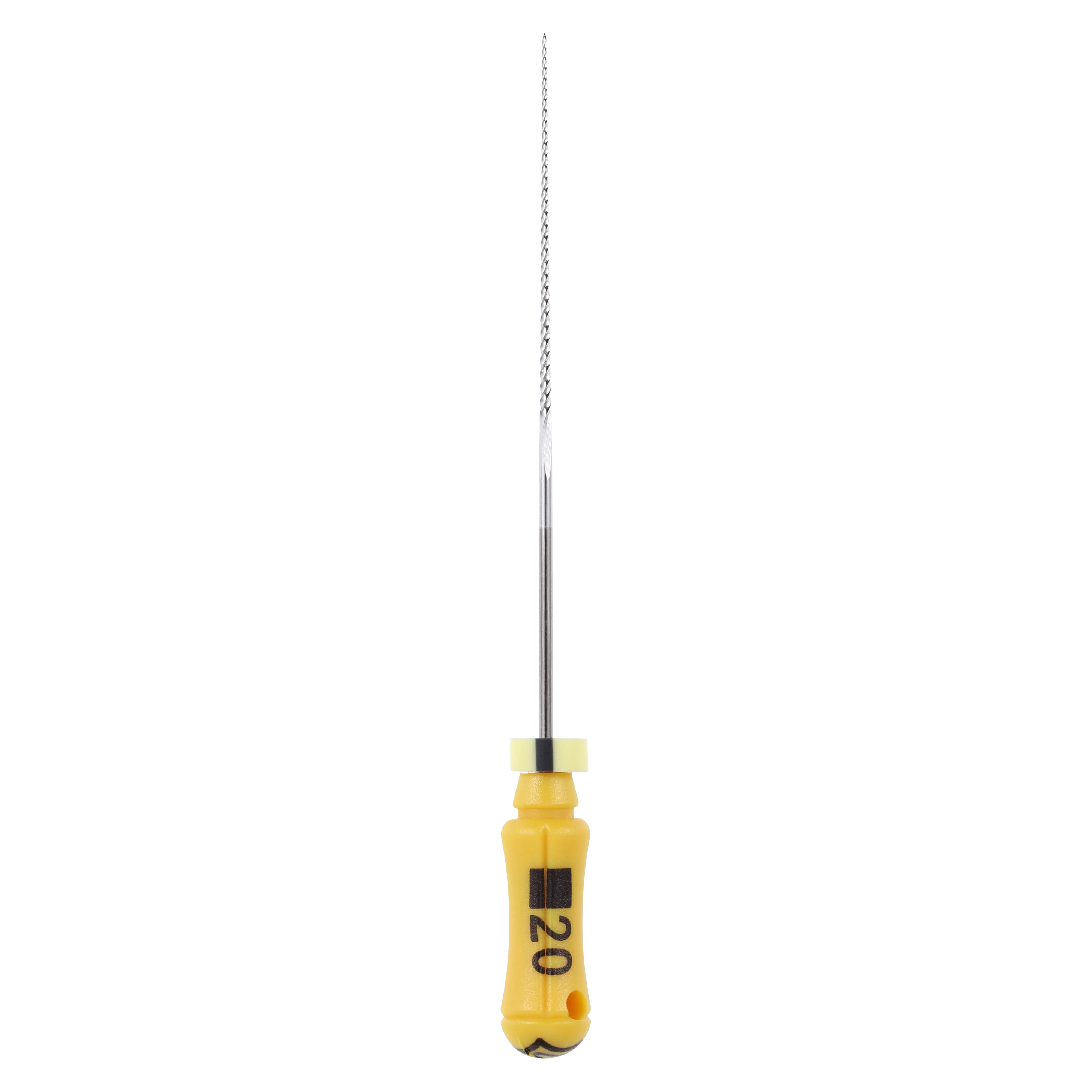 Dentsply Maillefer K-File #20 (Yellow), 31mm, Stainless Steel, 6/Pack, 671163