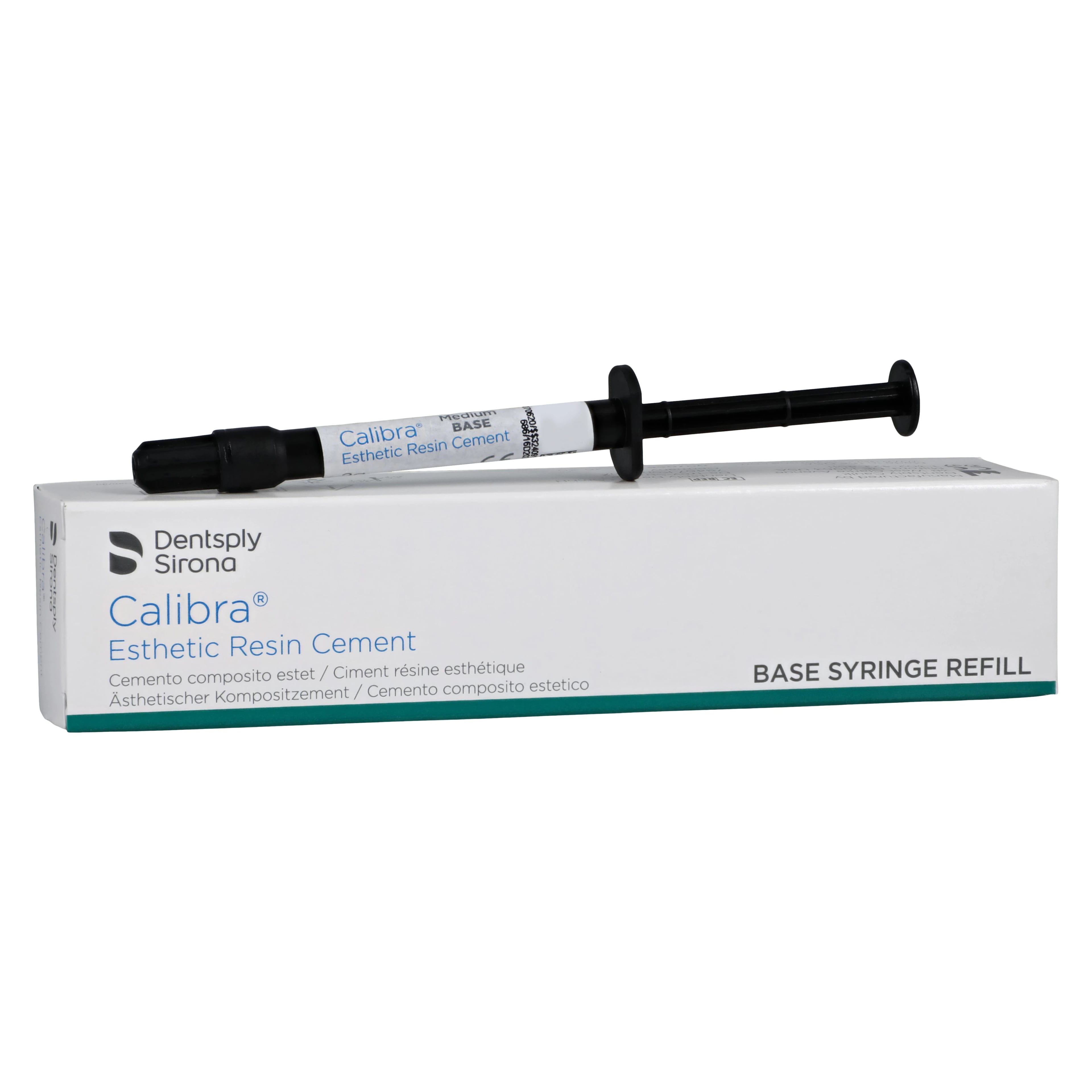 Calibra Esthetic Resin Cement, Base Refill, Medium, 2 g Syringe, 607062