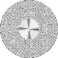 NTI Interflex Diamond Disc, HP, Single-Sided, #945, 10 mm, Medium Grit, Gray, 1/Pk, D945-100