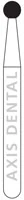 NTI Diamond Bur, FG, Round, #801-016, 1.6 mm, Medium Grit, Gray, 5/Pk, M801-016