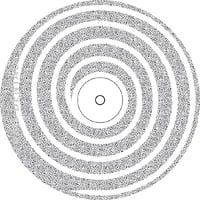 NTI® Turbo Superflex Diamond Disc, HP, Double Sided, Fine, Red, #911, 19.00 mm Diameter, 0.14 mm Thickness, 1/Pkg, D911HEF-190T
