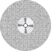 NTI Flex Diamond Disc, HP, Double-Sided, Coarse, #918B, 22 mm Diameter, 0.30 mm Thickness, Blue, 1/Pkg, D918B-220