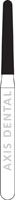 NTI Diamond Bur, FG, Round End Taper, #856-014, Fine Grit, 1.4 mm Head, 5/Pk, F856-014