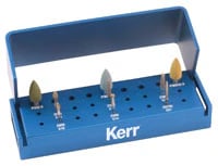 Kerr AXIS Logic Set, Bite Adjustment and Polishing, LS-7578, 6 Zir-CUT Diamonds + 3 CeraGlaze Polishers, RA/FG