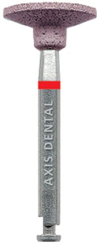 NTI DiaGloss Composite Polisher, Pink Pre-Polishing, RA/Latch, Large Disc, 3/Pkg, P1938-3