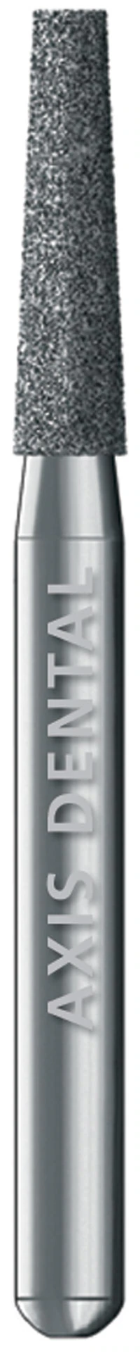 NTI Gold Pack FG Diamond Bur, Coarse, Flat End Taper, #847-016, 1.6 mm Diameter, 8.0 mm Length, 50/Pk, C847-016G