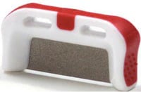SmartStrip Finishing Strips, Single-Sided, 0.10 mm, Fine, Red, 10/Pk, SS-F